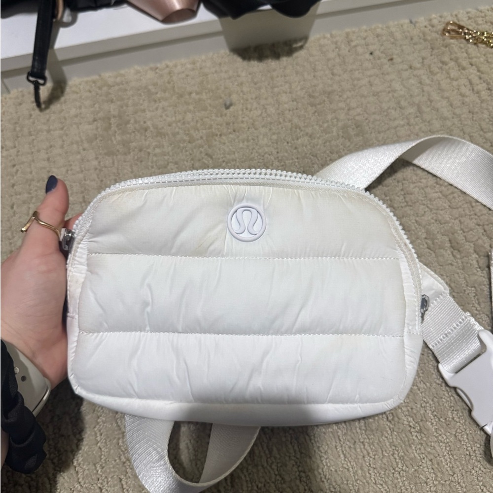 lululemon athletica Cream Crossbody Bag